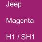 Preview: Jeep, Magenta, H1 / SH1.